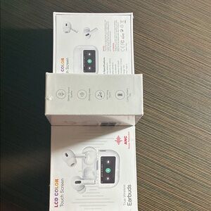 White Wireless Earbuds